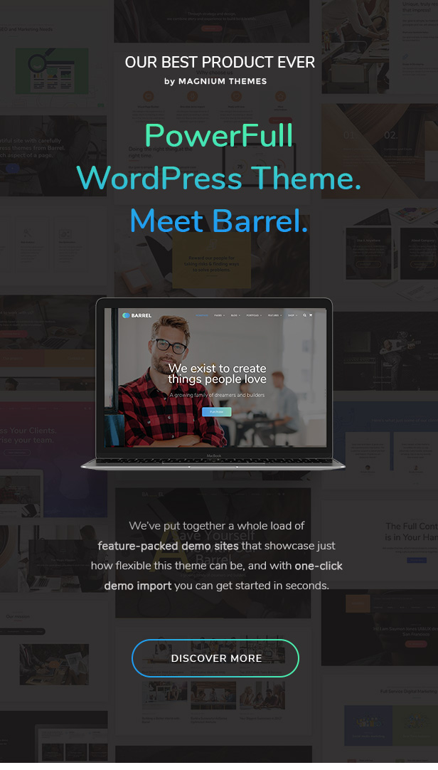 Barrel – Creative Corporate Business Responsive Multi-Purpose WordPress Theme