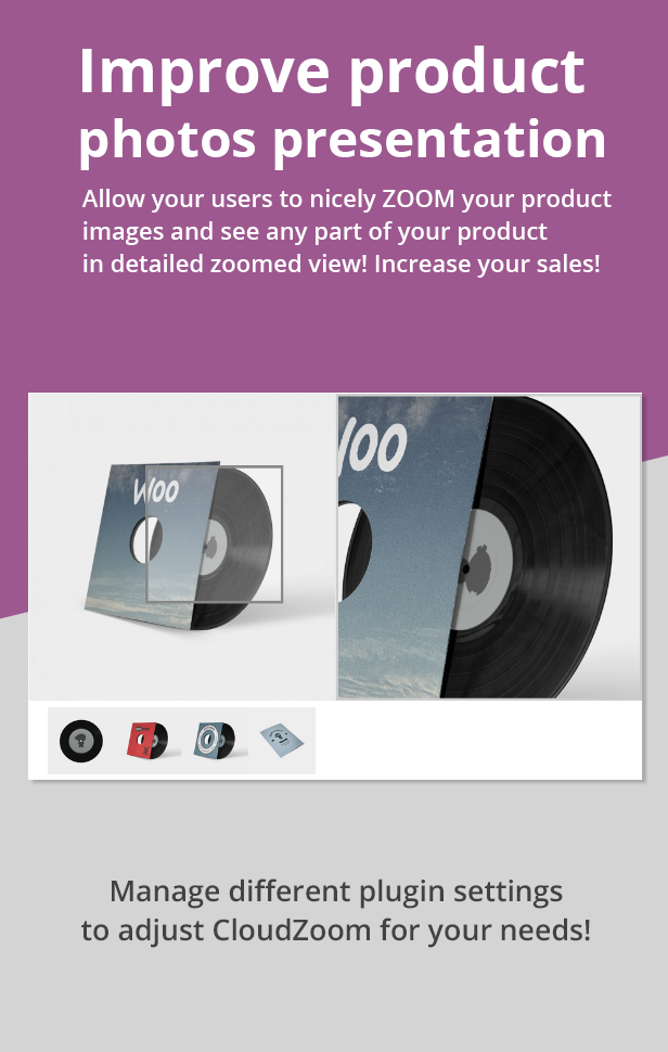 Ultimate WooCommerce CloudZoom for Product Images - 6