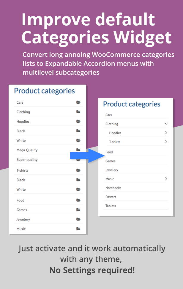 Ultimate WooCommerce Expandable Categories - 6